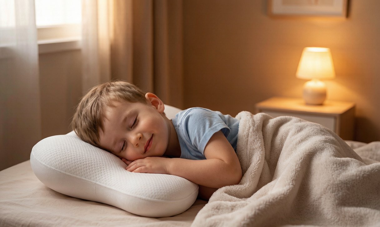 xbound Posture Kids Pillow - Ergonomic Sleep Support for Growing Kids