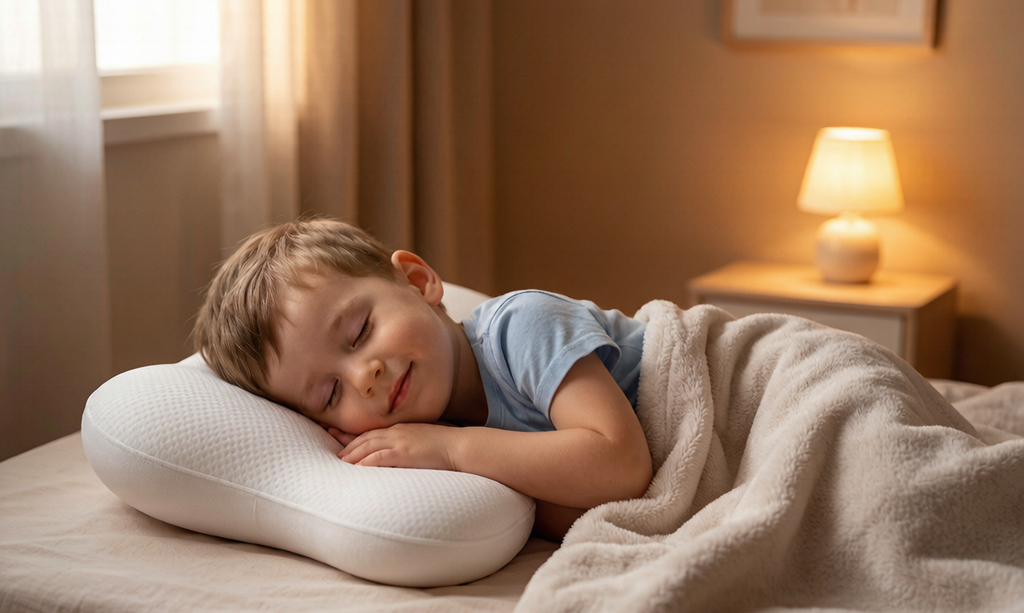 xbound Posture Kids Pillow - Ergonomic Sleep Support for Growing Kids